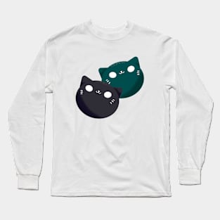 the cutest cats Long Sleeve T-Shirt